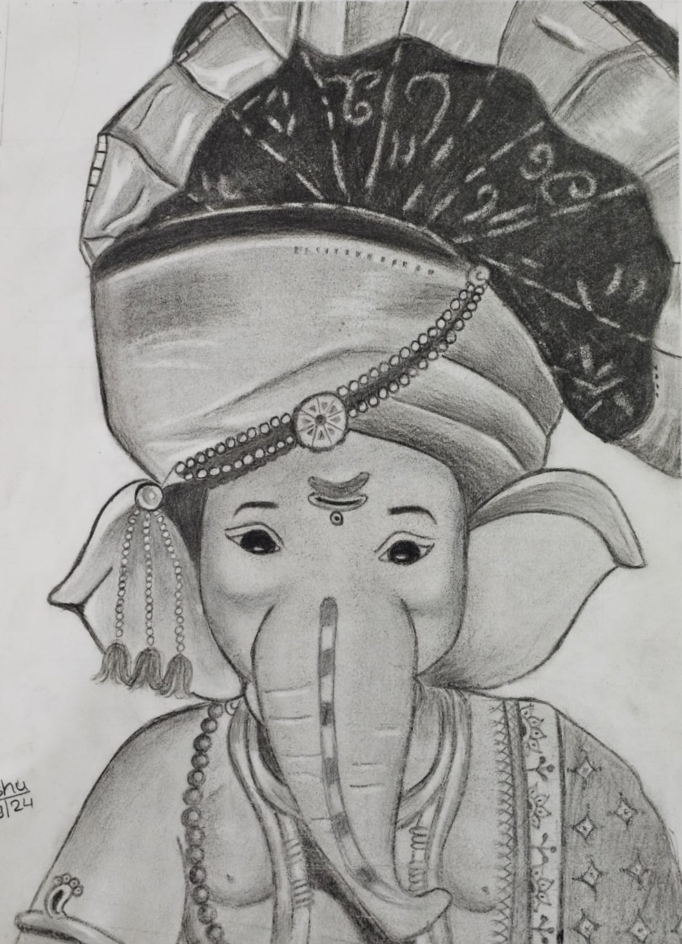 Ashlesha  Initial Drawing